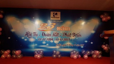 LỄ KỈ NIỆM 23 NĂM THÀNH LẬP CÔNG TY